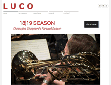 Tablet Screenshot of luco.org